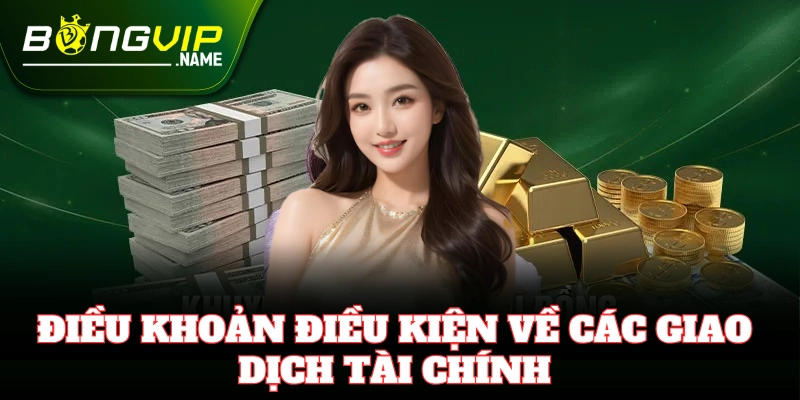 Điều Khoản Điều Kiện về các giao dịch tài chính