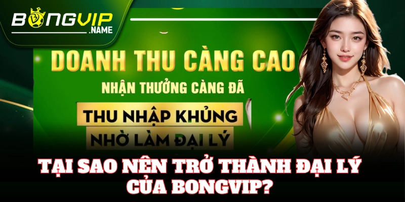 Trở thành Đại Lý Bongvip – Cơ hội kiếm tiền không giới hạn